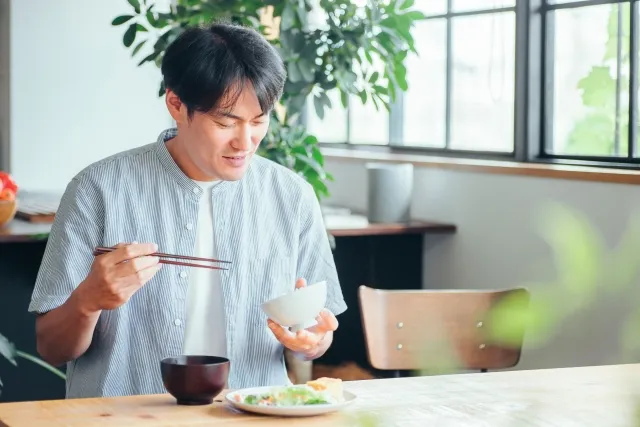 睡眠・運動・食事・ストレス管理を表す健康的な生活習慣