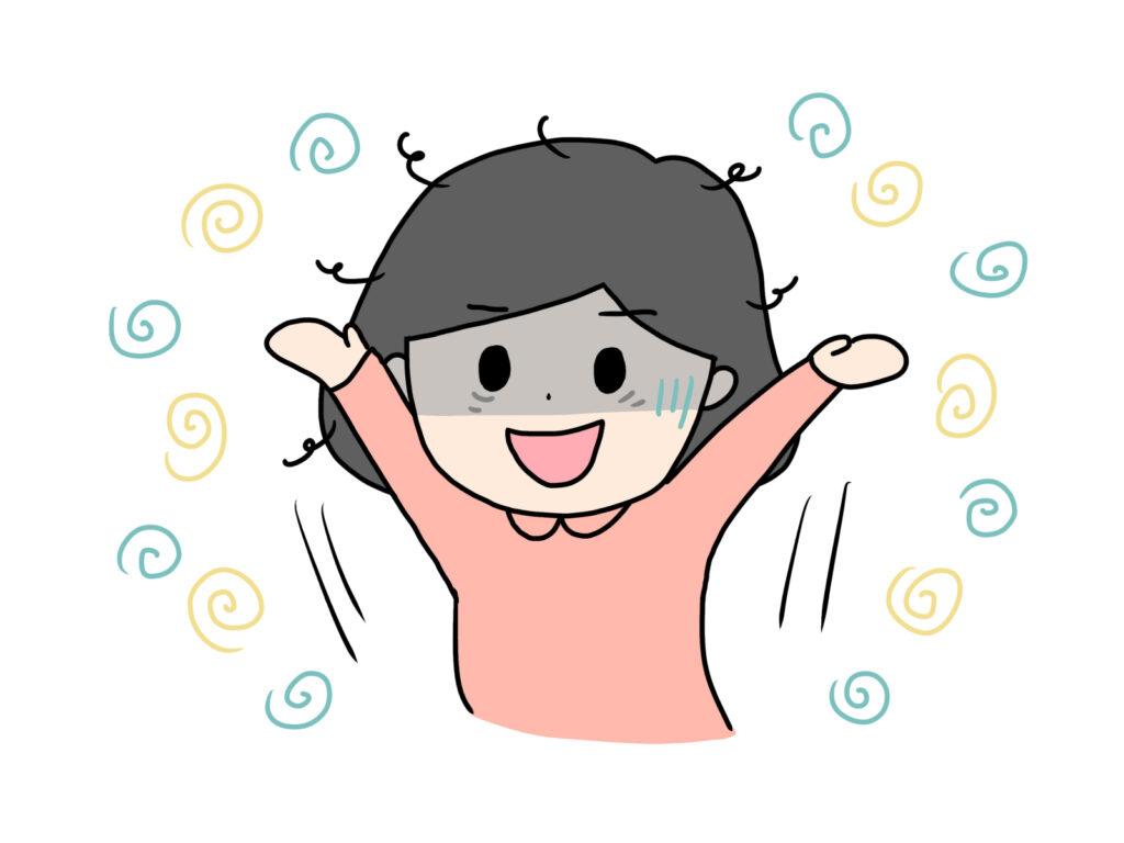 躁状態の症状と特徴を表すイラスト