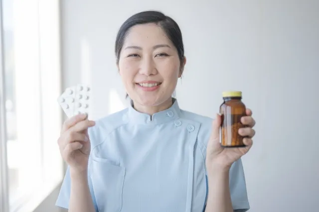 予防内服のメリットを表現するイメージ